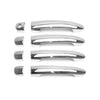 Door handle cover door handle caps for Fiat Bravo 2007-2014 4-door stainless steel silver 8x