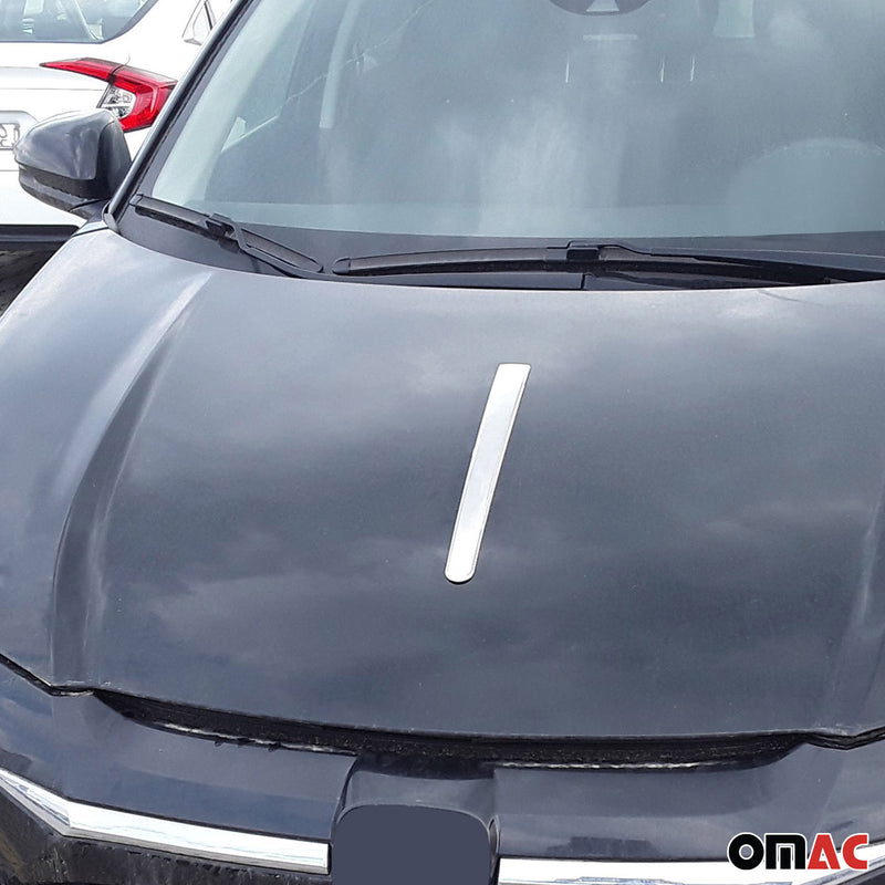 Motorhaube Chromleiste Frontleiste für Seat Leon 2012-2020 Edelstahl Silber 1x