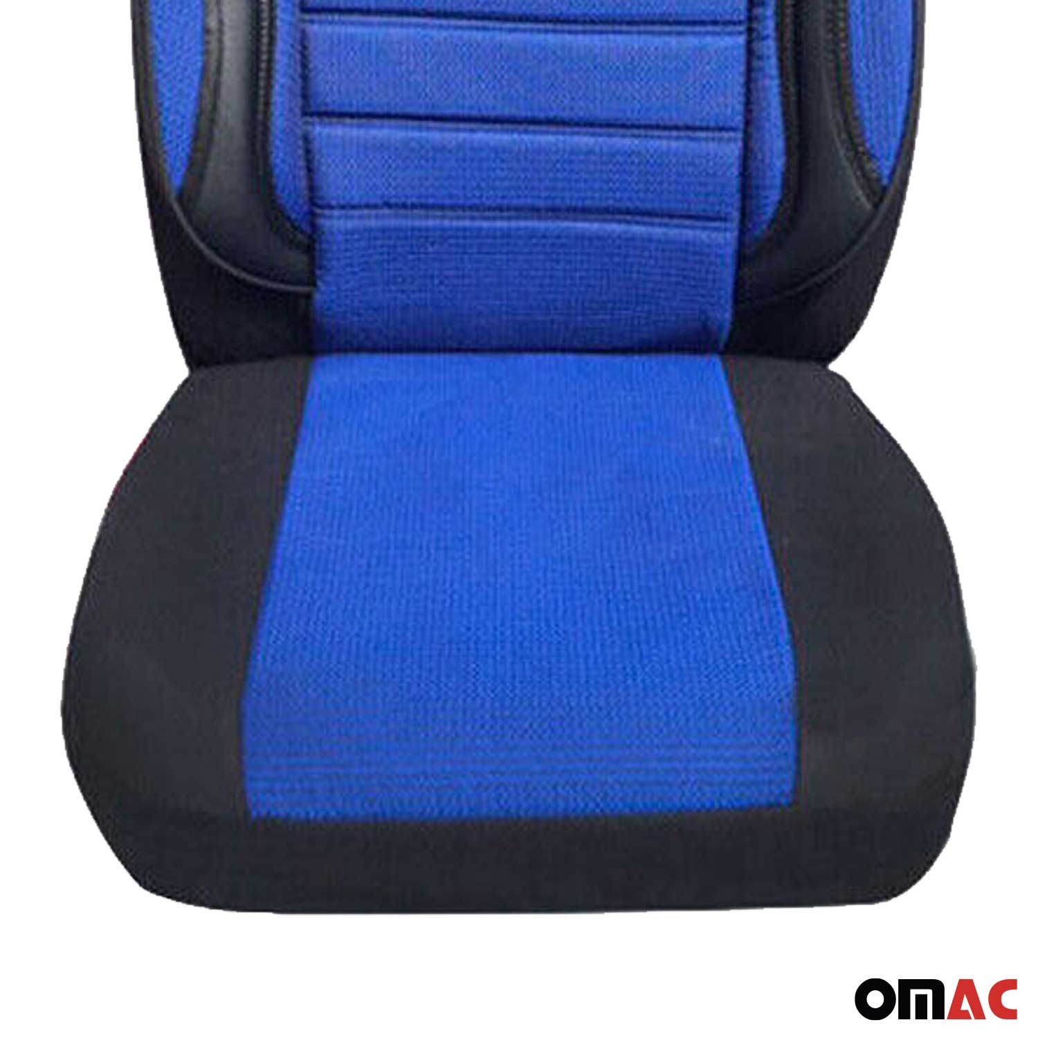 Für Peugeot 4008 Schonbezüge Sitzbezug Sitzbezüge Schwarz Blau Vorne 1+1