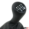 Gear shift knob for BMW 3 Series E30 1982-1994 5-speed faux leather black
