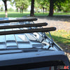 Roof rack basic rack luggage rack for VW Caravelle T5 2003-2015 aluminum black 3x