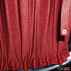 Gardine Sonnenschutz für Fiat Talento 2014-2024 L1 Kurzer Rot Doppelhecktür 10x