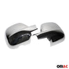 Mirror caps mirror cover for Opel Combo 2018-2021 chrome ABS silver 2 pieces