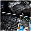 OMAC floor mats & trunk liner set for Kia e-Soul 2019-2024 rubber black 5x