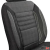 Schonbezüge Sitzschoner Sitzbezüge für Fiat Ducato 2014-2024 Rauch Grau 1 Sitz