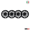 4x 14" Radkappen Radzierblenden Radblenden für VW Audi Skoda ABS Schwarz