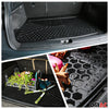 Rubber mats & trunk liner set for Hyundai i10 anti-slip rubber black