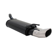 Novus Sportauspuff für Opel Corsa B 135x75mm DTM Endschalldämpfer mit ABE