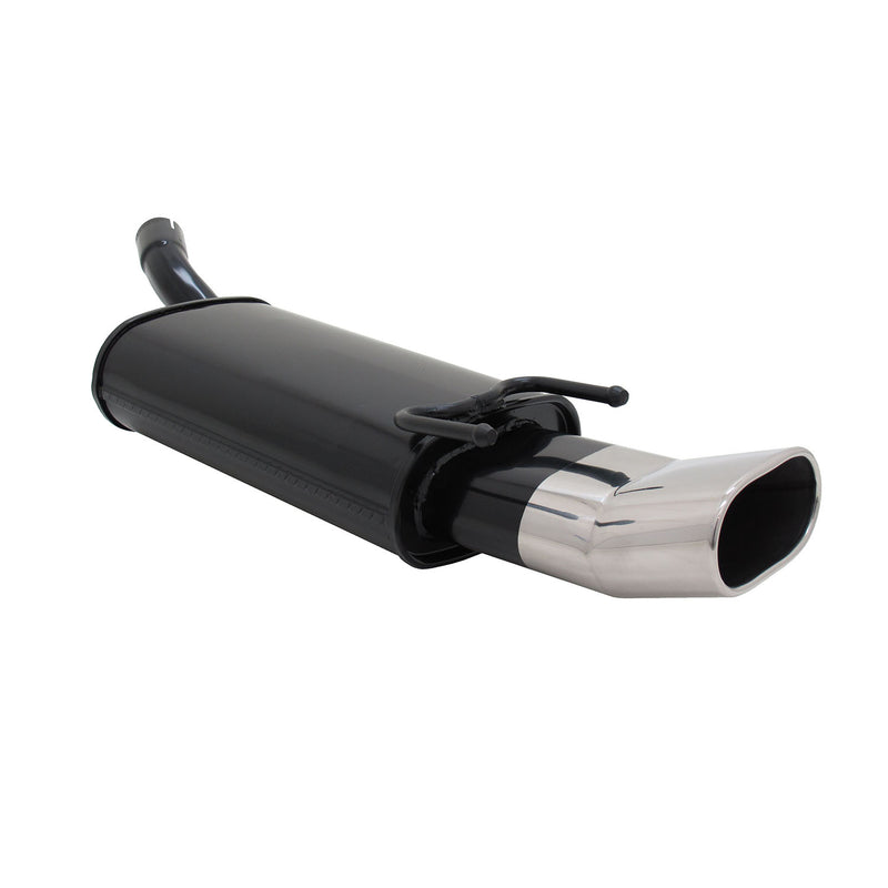 Novus Sportauspuff für Opel Corsa B 135x75mm DTM Endschalldämpfer mit ABE