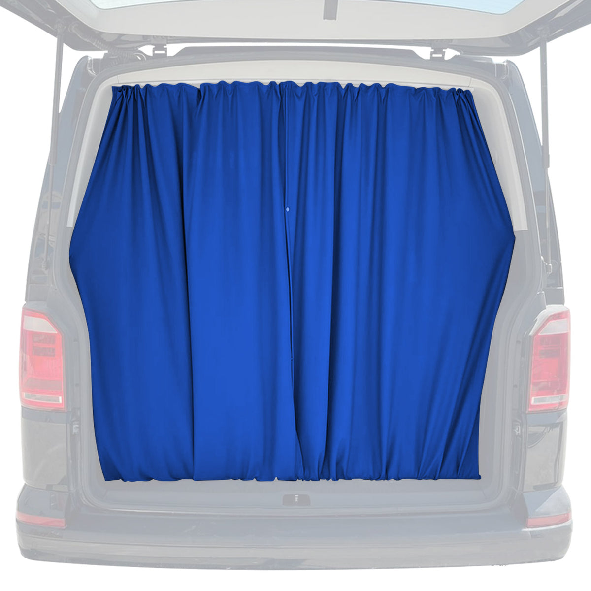 Heckklappe Maß Gardinen Vorhänge für Ford Transit Tourneo Custom L1 L2 Blau