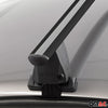 Menabo Dachträger Grundtäger für Mazda CX-3 2015-2024 TÜV Aluminium Schwarz 2tlg