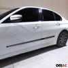 Seitentürleiste Türleisten Türschutzleisten für Mercedes C Klasse ABS Chrom 4x