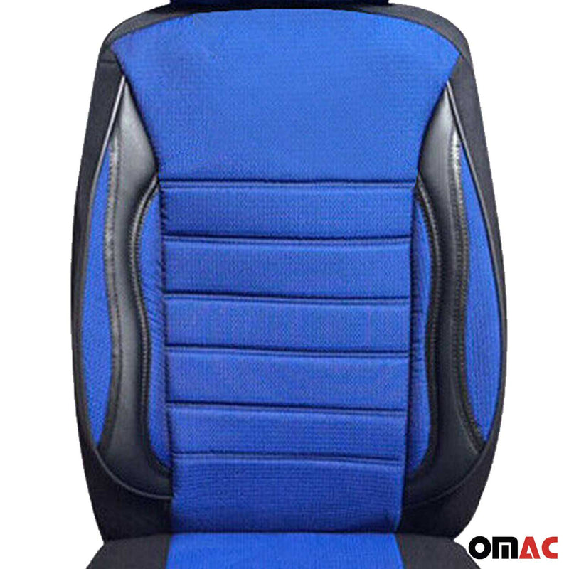 Schonbezüge Sitzbezüge für Citroen Jumper Schwarz Blau 2 Sitz Vorne Satz