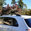Dachreling Dachgepäckträger für Opel Combo D Fiat Doblo 2010-2021 Alu Schwarz 2x