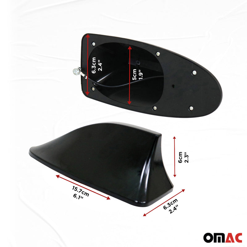 Dachantenne Autoantenne AM/FM Autoradio Shark Antenne für Mazda 6 Schwarz