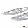 Rücklicht Leisten Heckleuchte für Opel Combo D 2012-2019 Chrom ABS Matt 2tlg