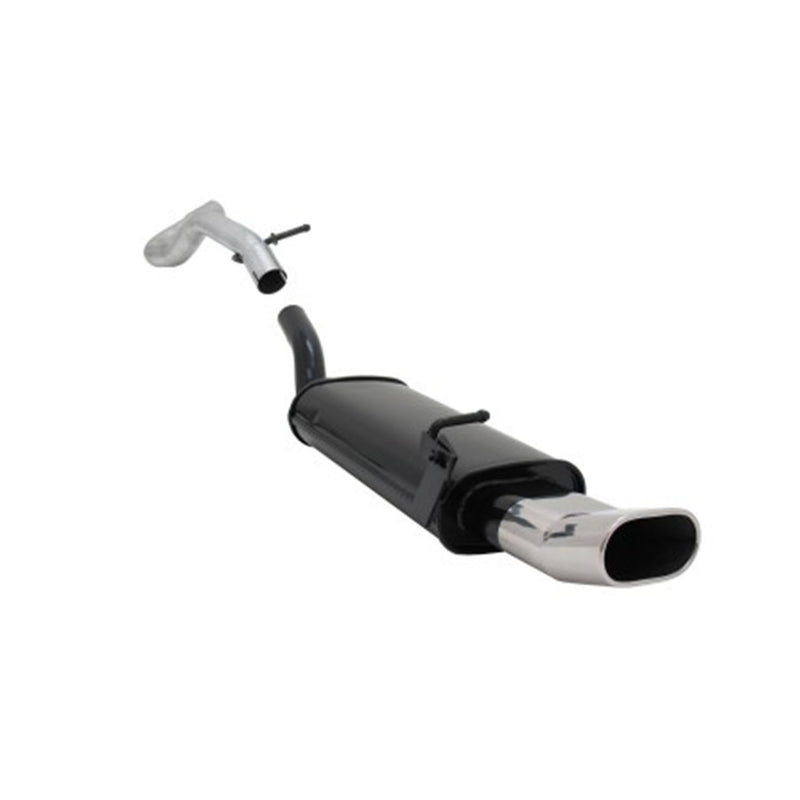 Novus Sportauspuff für Audi A3 Seat Leon VW Golf 4 New Beetle 135x75 DTM mit ABE