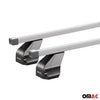Menabo Stahl Dachträger Gepäckträger für Fiat Panda 2015-2024 Stahl Silber 2tlg