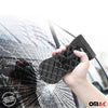 Car Door Pedal Footrest Foldable for Fiat Doblo Fiorino Qubo Aluminum Black 1x