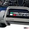 Frontbügel Frontschutzbügel für Dacia Duster 2020-2024 ø63mm Stahl Silber Schutz