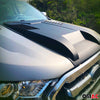 Haubenhutzen Motorhaube Lüftung Schutz für Ford Ranger 2015-2024 ABS Schwarz