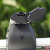 Dachträger + Dachreling für Fiat Fiorino Qubo Nemo Bipper Aluminium Schwarz 4x
