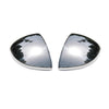 Spiegelkappen Spiegelabdeckung für Fiat Grande Punto 2005-2009 Edelstahl Silber