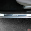 Door sill trims for Hyundai Accent 4 2010-2017 chrome 4x