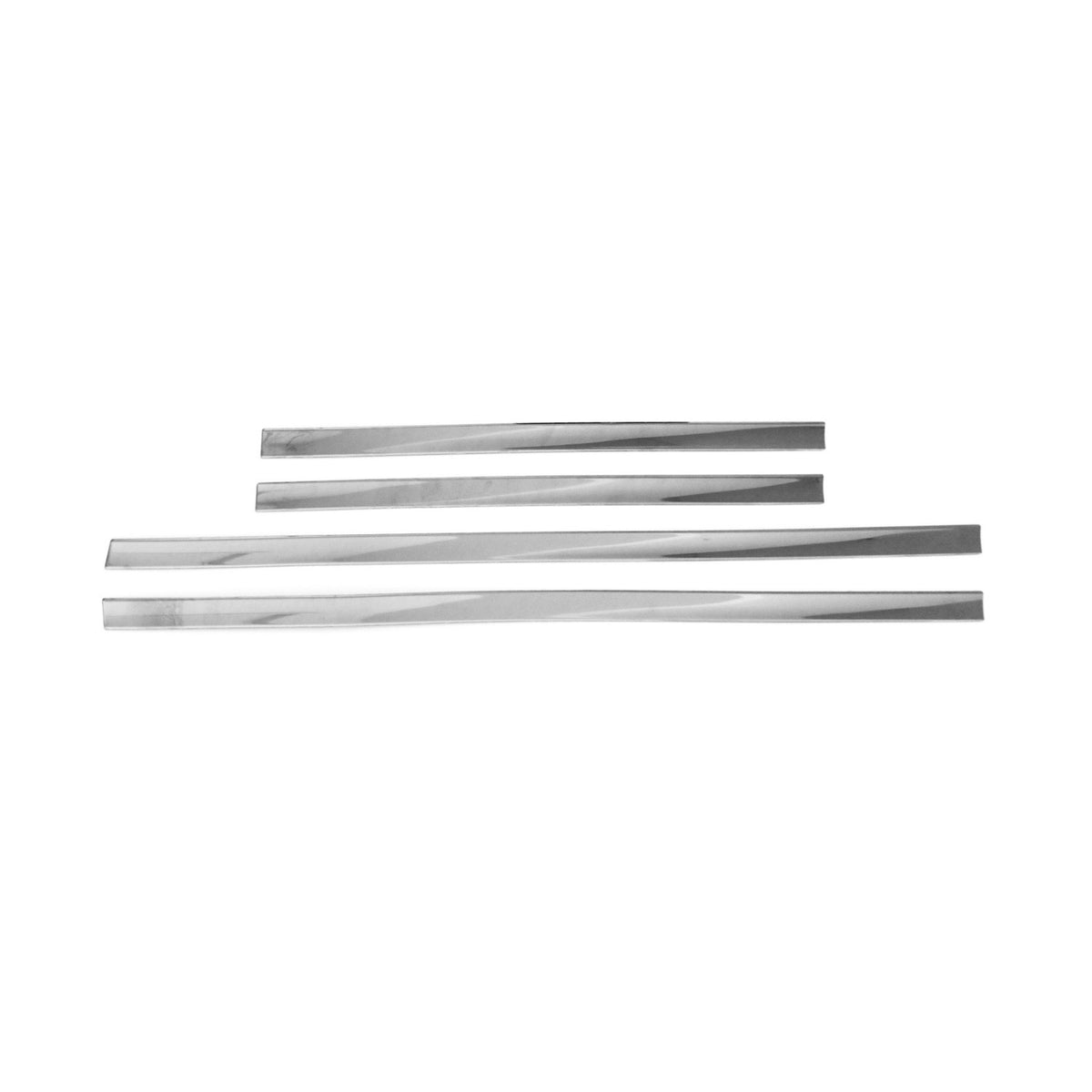 Türschutz Türleiste Seitentürleiste für Ford Ranger 2011-2015 Chrom Stahl 4x