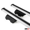 Roof rack luggage rack for Kia Niro II 2017-2021 cross bars TÜV ABE aluminum gray 2x
