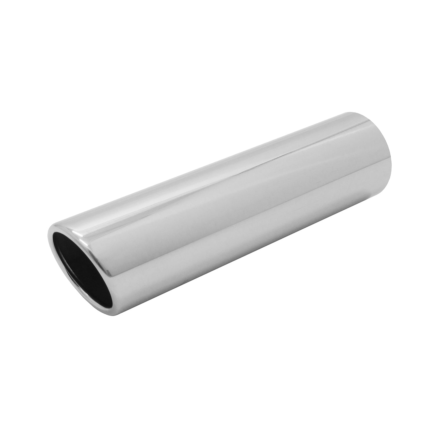 Auspuff Endrohr Edelstahl 1x90mm SR-Design Endschalldämpfer mit ABE