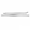 Window strips decorative strips for Peugeot 3008 2016-2024 stainless steel chrome 8 pieces