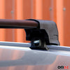 Roof rack luggage rack for BMW X5 E70 2006-2013 TÜV ABE basic rack aluminum black