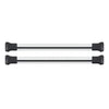 Roof rack luggage rack for Peugeot Rifter 2019-2024 railing rack aluminum silver 2x