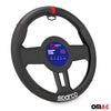 SPARCO steering wheel covers, steering wheel protector, steering wheel cover, black red rubber