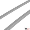 Roof rails railing carrier aluminum for Fiat Panda 2003-2012 aluminum silver 2x