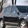 Für Dacia Sandero I 2008-2012 Fensterleisten Zierleiste 4tlg Edelstahl Chrom