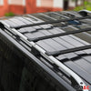 Roof rack luggage rack for Renault Trafic 2014-2024 railing rack aluminum black 3x