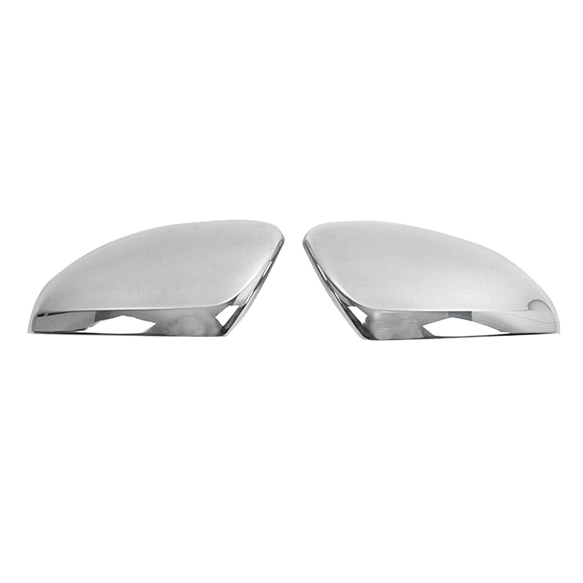 Spiegelkappen Spiegelabdeckung für Peugeot 2008 2017-2020 Edelstahl Silber 2tlg