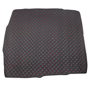 Kofferraummatte Kunstleder für VW Passat B8 2015-2025 Limo Schwarz Rot