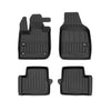 OMAC rubber floor mats for Fiat 500E 2020-2024 Premium TPE 3D car mats 4 pieces