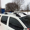 Dachreling Dachträger Satz für Ford Ranger 2 2006-2012 Alu Grau 4x