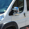 Spiegelkappen Spiegelabdeckung Zierblende Schutz für Fiat Ducato 2006-2023 Chrom