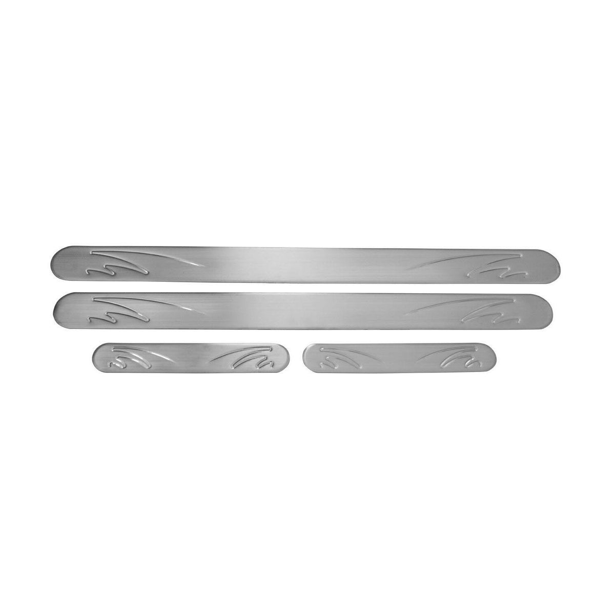 Door sill trims for Audi A1 A3 Q2 Q3 Q5 stainless steel silver 4 pieces