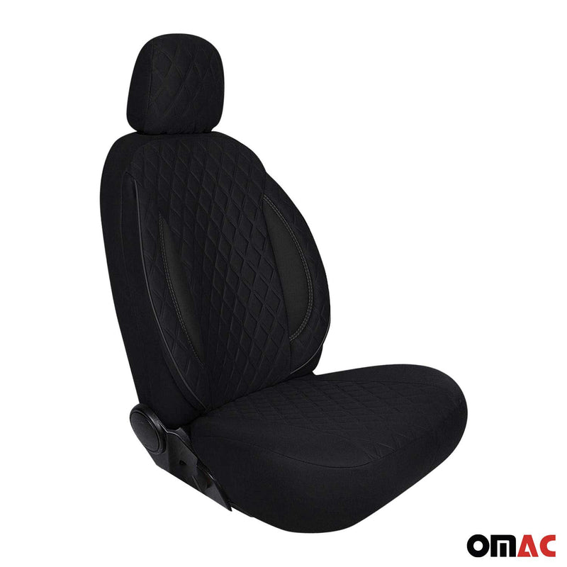 Schonbezug Sitzbezug Sitzschoner für Peugeot 206 207 308 Schwarz 1 Sitz