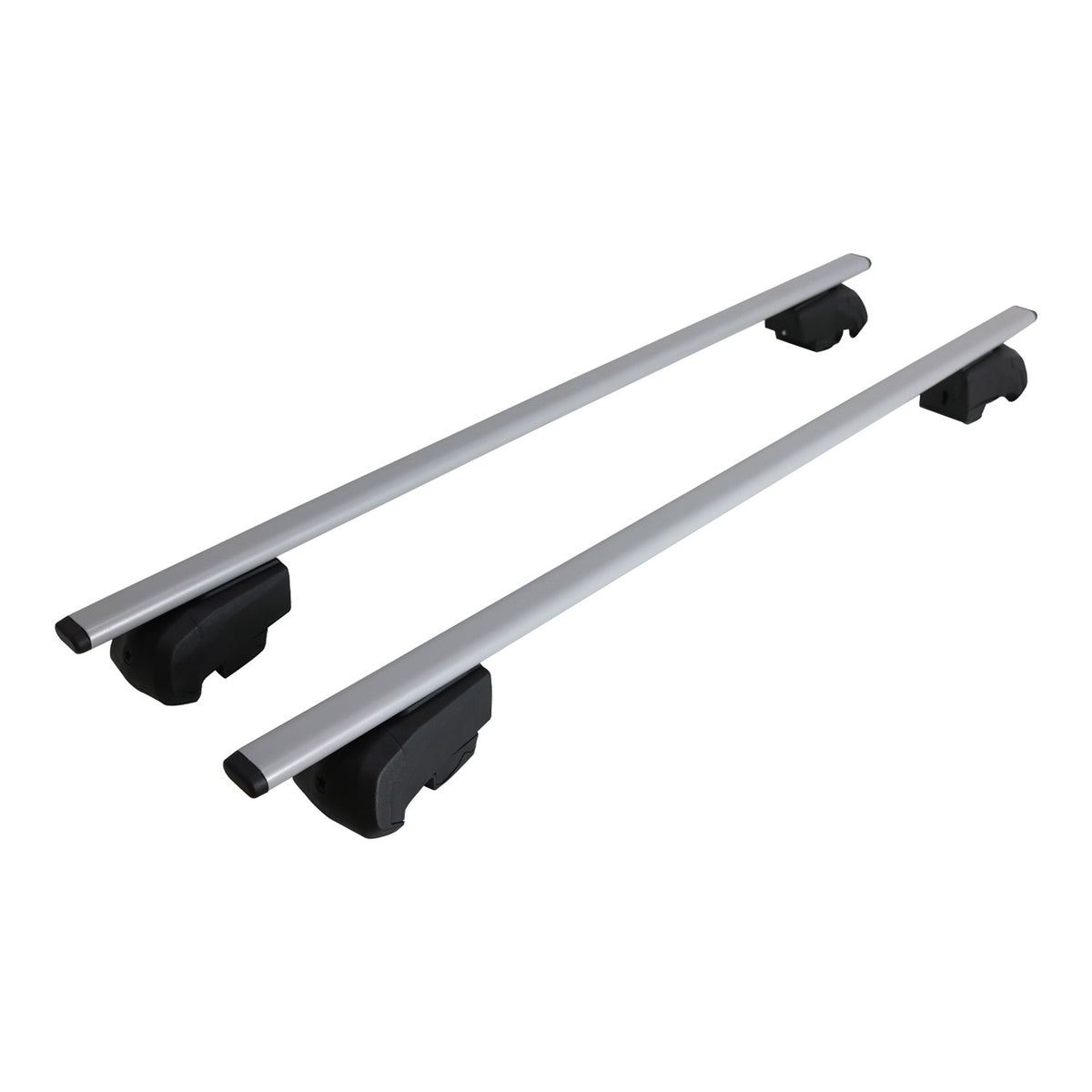 Roof rack luggage rack for Hyundai Santa Fe 2019-2023 TÜV ABE aluminum silver 2x