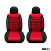 Sitzbezüge Schonbezüge für Nissan NV400 2011-2024 Schwarz Rot 2 Sitz Vorne Satz