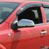 Spiegelkappen Spiegelabdeckung für Opel Astra H 2004-2009 Chrom ABS Silber 2tlg