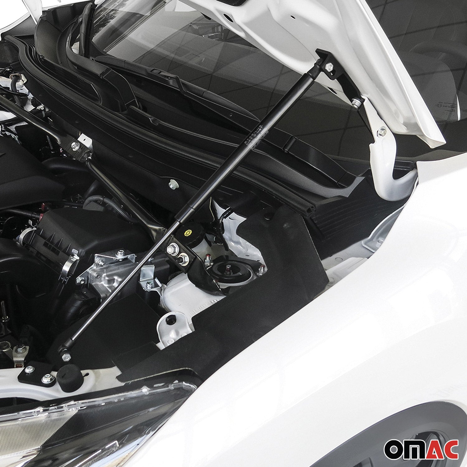 2x Motorhaubendämpfer Gasfeder Dämpfer für Mitsubishi Eclipse 2018-2020 Stahl