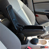 Center armrest armrest center console for VW Polo 6R 2009-2017 PU leather black